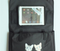 Car seat rear hanging bag